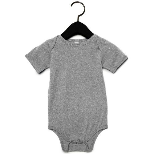 Bella Canvas Baby Triblend Short Sleeve One Piece Grey Triblend